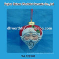 Morden snowman design ceramic hanging decoration